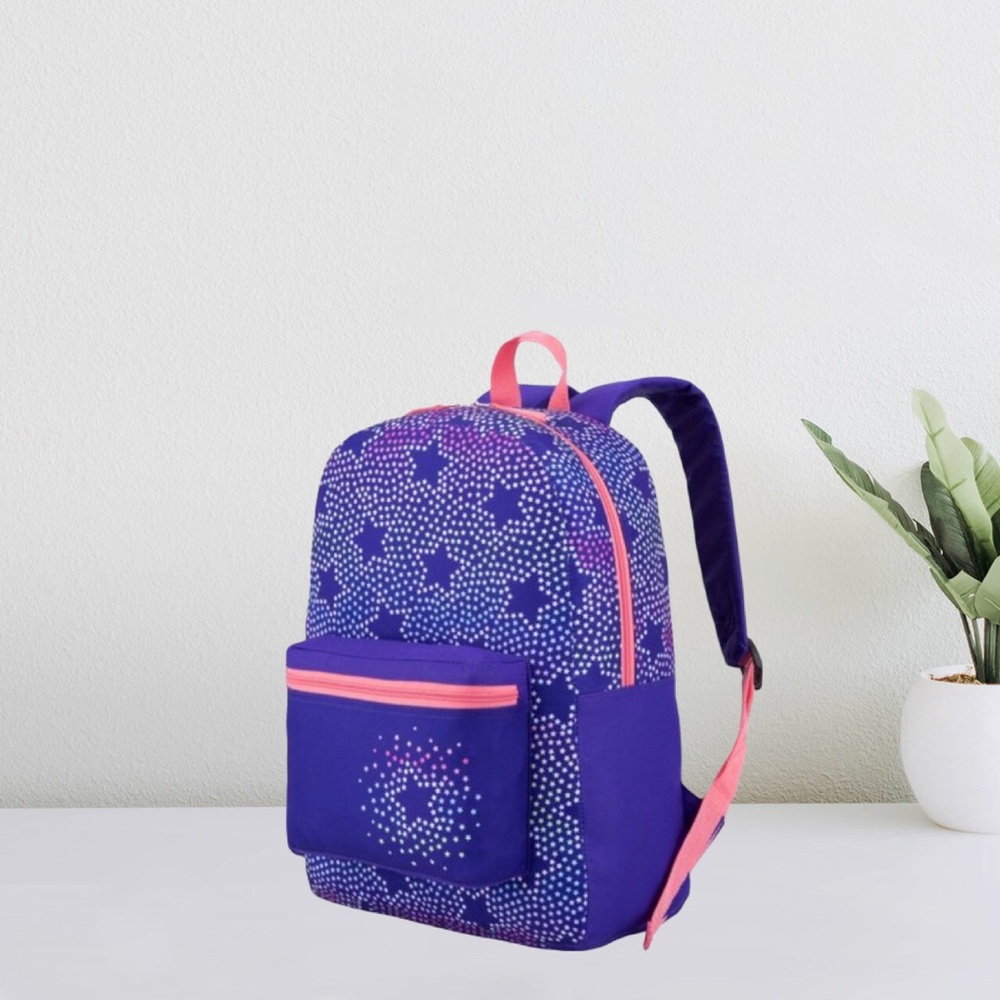 Impact Back To School Backpack - Purple Starry